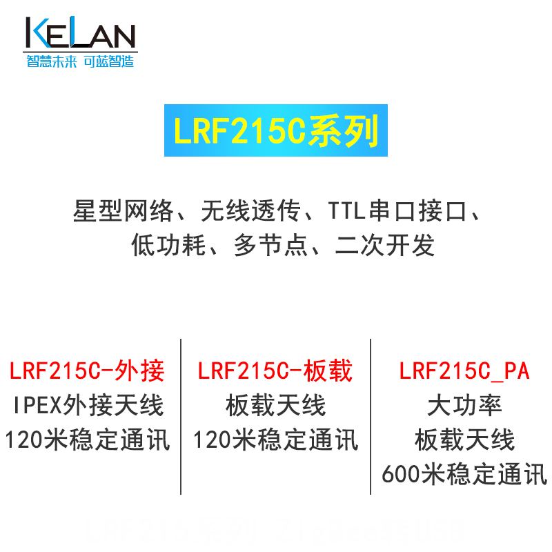 zigbee無線串口模塊 LRF215C系列